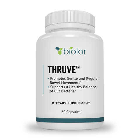 Thruve™ - Natural Constipation Relief & Support Supplement - Probiotics, Prebiotics, Herbs & More For Constipation