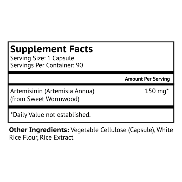 ArtemisiMax™ - Premium Standardized Artemisinin HPLC Supplement